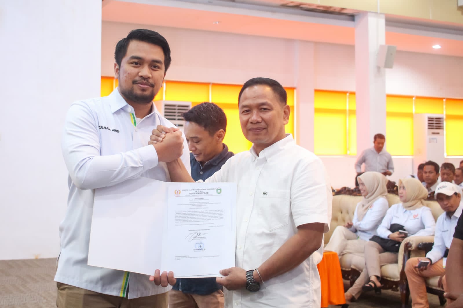 Rakerda KONI Parepare, Zulham Arief Umumkan Lima Cabor Baru Resmi Bergabung 